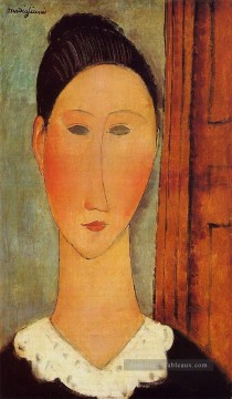 la tête d’une fille Amedeo Modigliani Peinture à l'huile